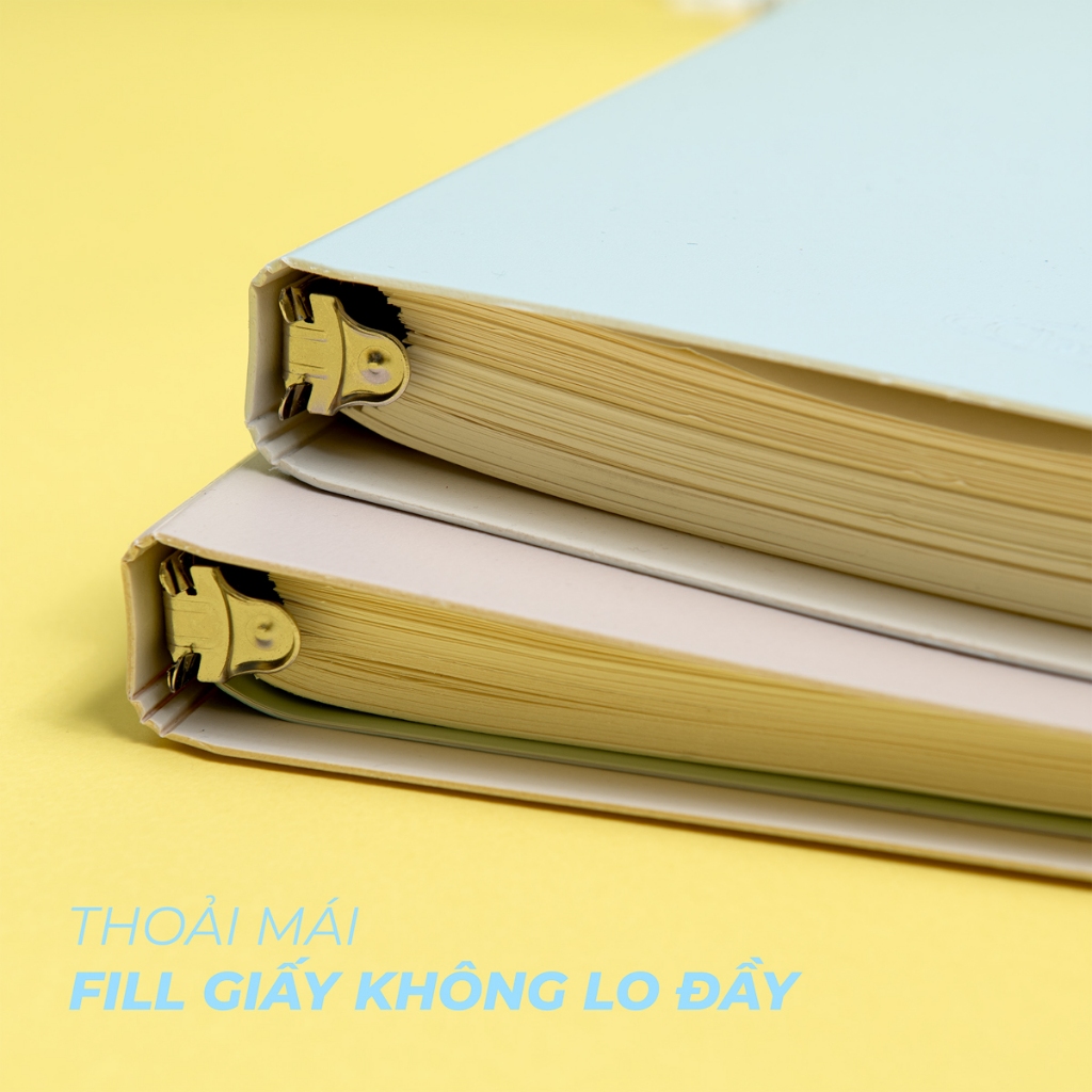 Bìa Sổ Còng Classmate Sổ Còng Thay Được Giấy, Viết Không Cấn Tay, Sổ Còng Nhựa, Còng Kim Loại, Sổ Ghi Chép