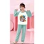 🌸 BỘ ĐỒ BÉ GÁI DÀI TAY – HÌNH CỰC ĐÁNG YÊU 🐱💕 DS734