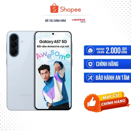 [Máy cũ] Điện thoại Samsung Galaxy A57 5G 8GB + 128GB Chính hãng