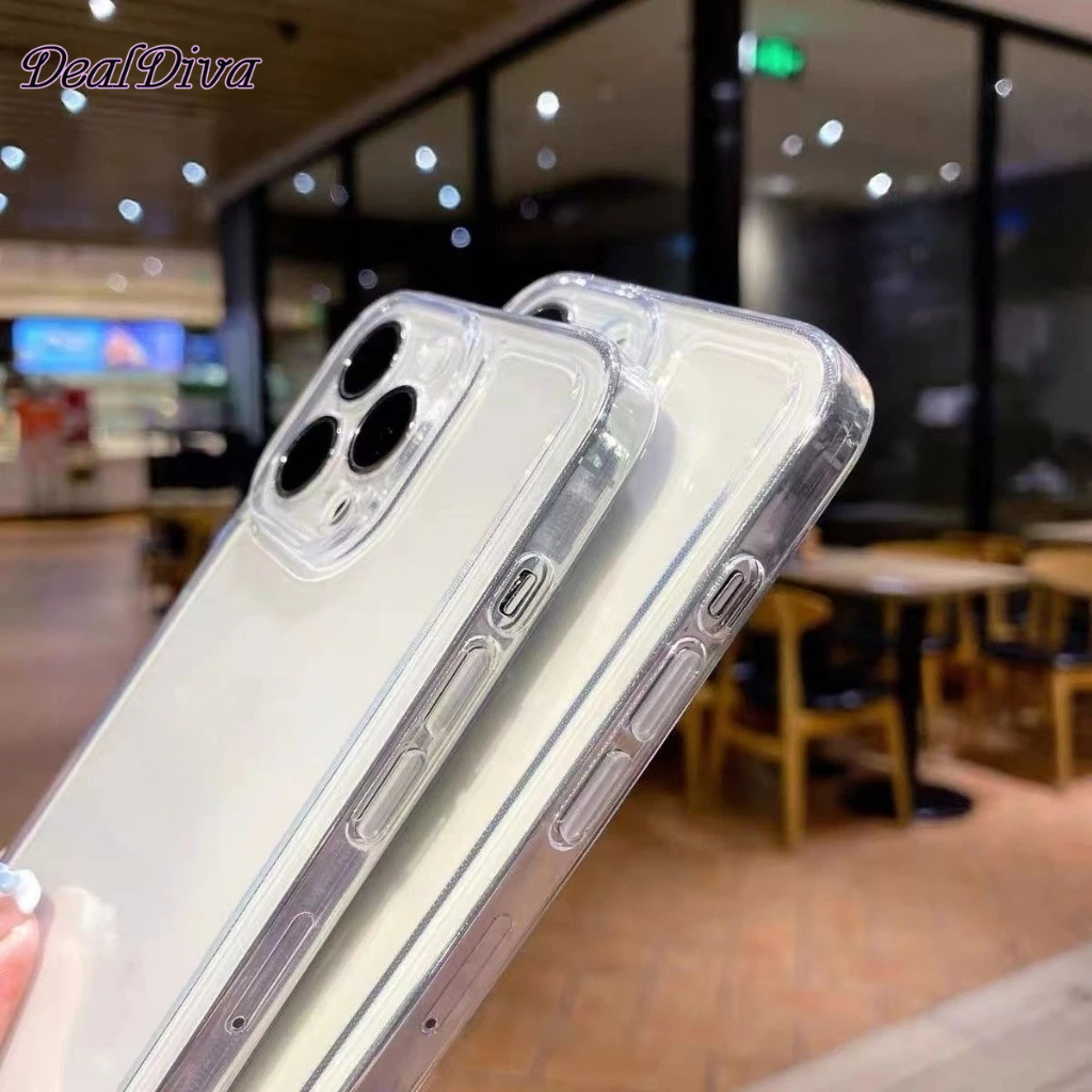 Ốp iphone điện thoại trong suốt TPU dẻo, chống sốc bảo vệ camera Ip 16/ 16 Plus /16 Pro /16 Pro Max