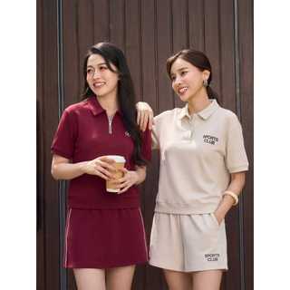[BST Comfort Me-We] Bộ đồ nữ YODY set áo quần lưng chun năng động, vải cotton thoải mái, thoáng mát WCST26S009