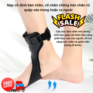 Nẹp cố định bàn chân, cổ chân chống bàn chân rũ quặp vào trong hoặc ra ngoài