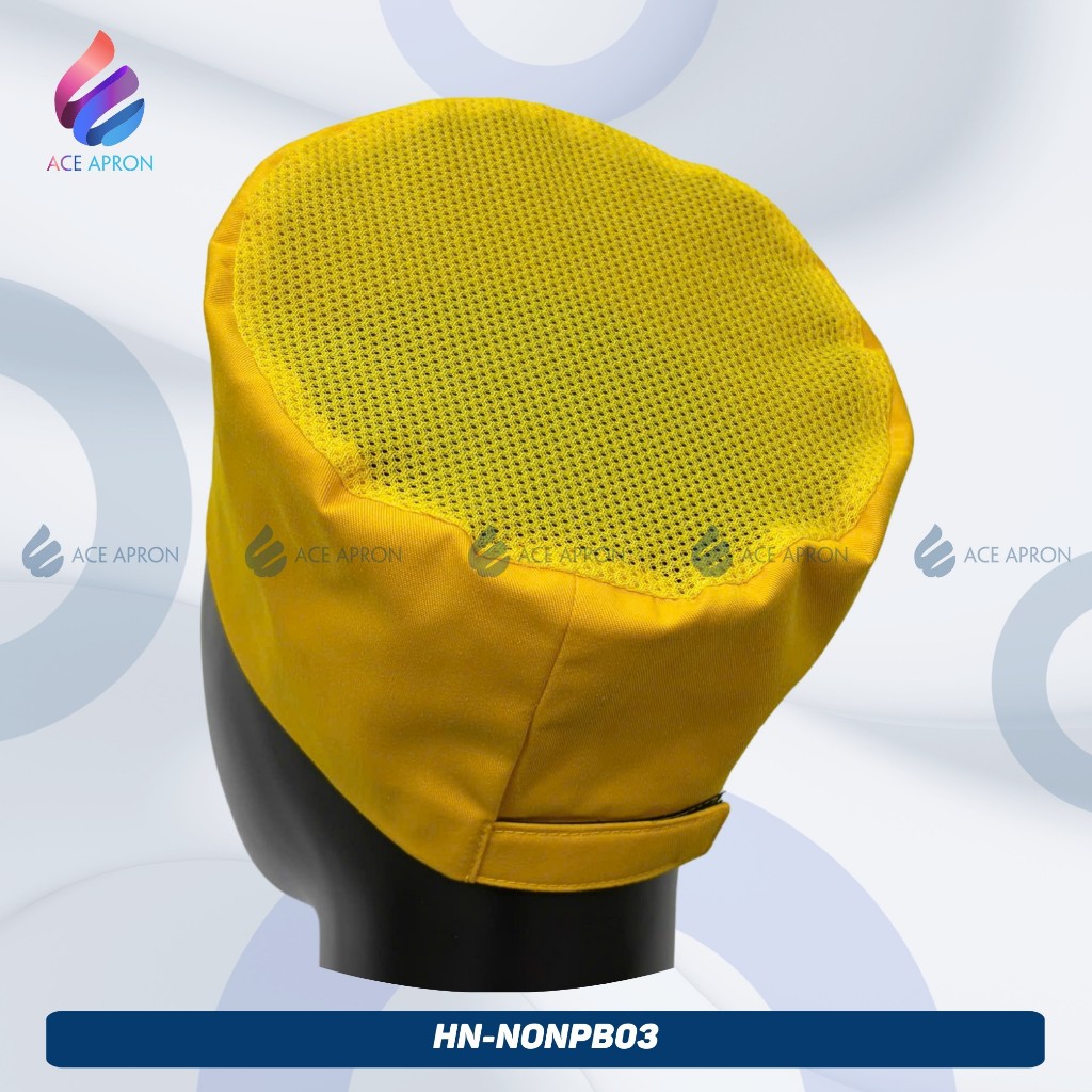 Nón Đồng Phục Phụ Bếp Cao Cấp Kaki Cotton Lưới Trùm Tóc Thoáng Mát Form Đẹp Dễ Giặt Sạch Freesize | BigBuy360 - bigbuy360.vn