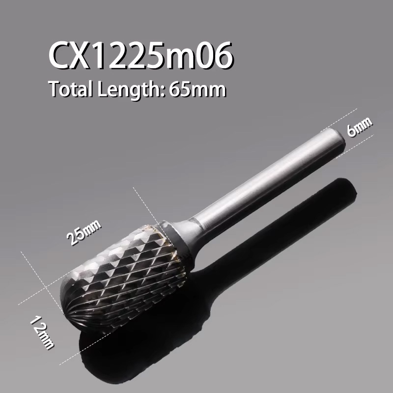 Đầu mũi mài vành camera CX1625M06, mũi 6 đầu 16mm