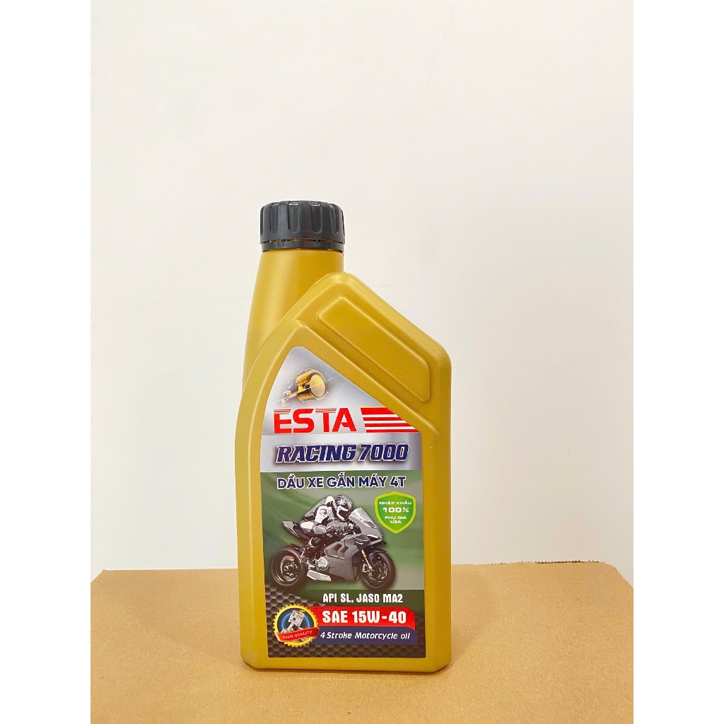 DẦU XE GẮN MÁY ESTA – RACING 7000 API SL / SAE 15W40