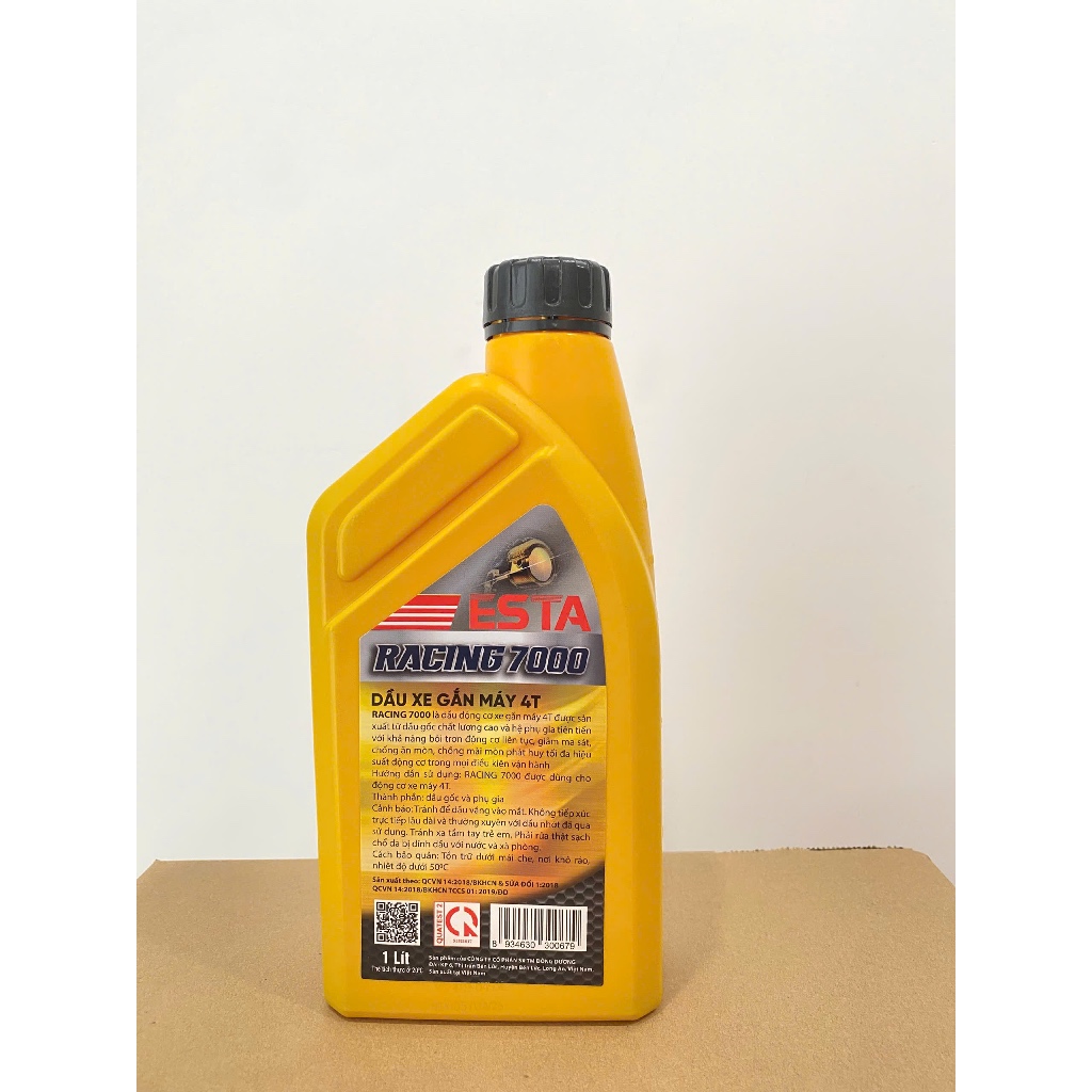 DẦU XE GẮN MÁY ESTA – RACING 7000 API SL / SAE 15W40