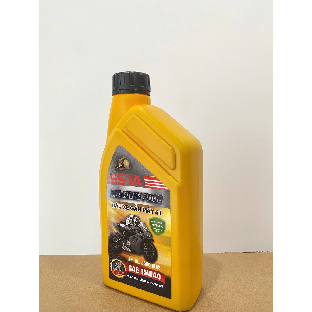 DẦU XE GẮN MÁY ESTA – RACING 7000 API SL / SAE 15W40