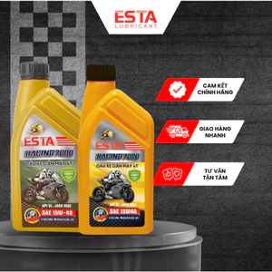 DẦU XE GẮN MÁY ESTA – RACING 7000 API SL / SAE 15W40