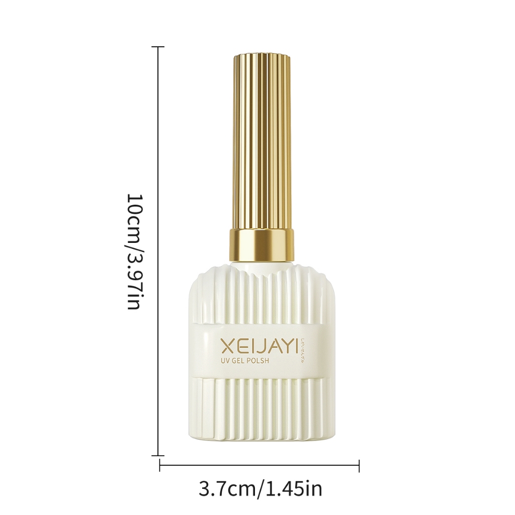 XEIJAYI 15ml - Sơn móng tay dạng gel màu hồng đào, độ bóng lâu trôi, thích hợp sử dụng hàng ngày.