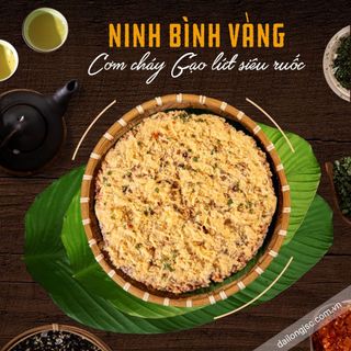 Cơm cháy gạo lứt Ninh Bình Vàng 250g