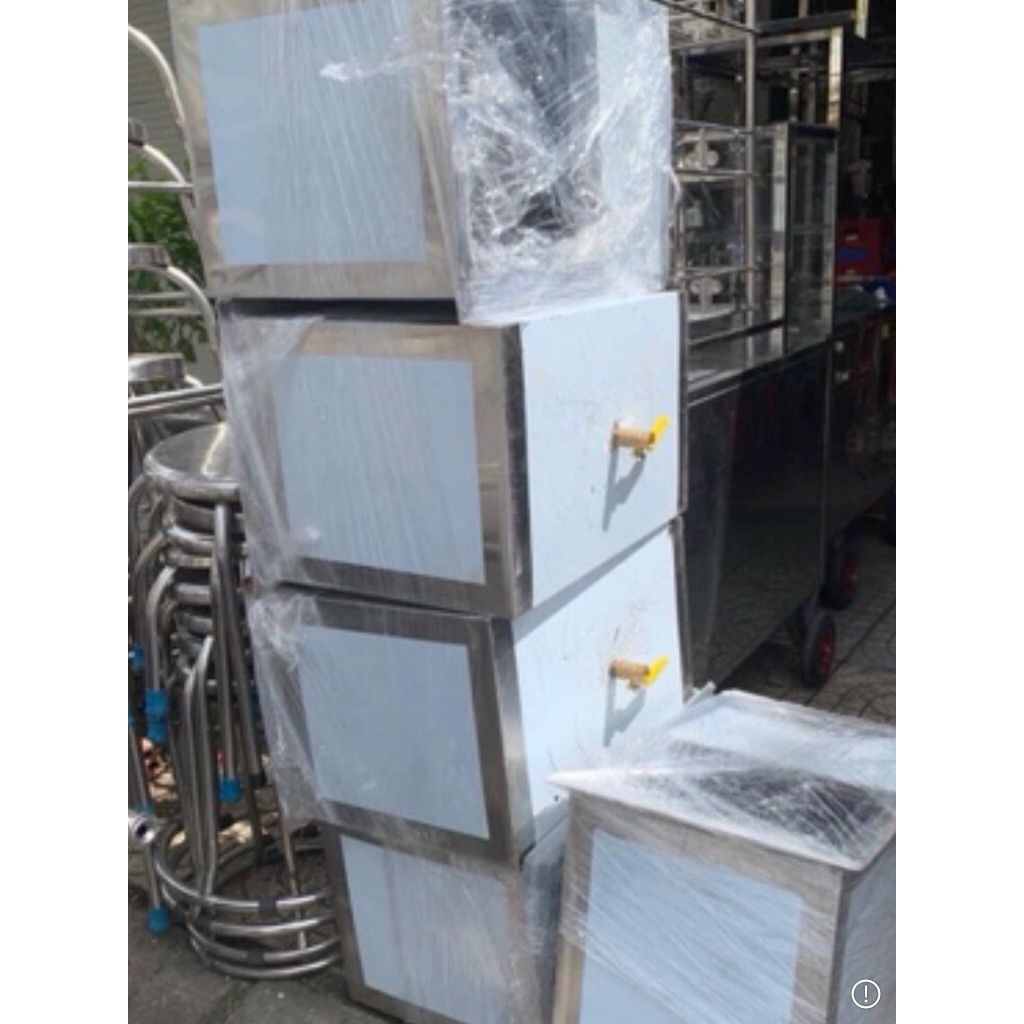 THÙNG ĐÁ INOX 304 CAO CẤP - GIỮ NHIỆT CỰC LÂU, SANG TRỌNG & BỀN BỈ