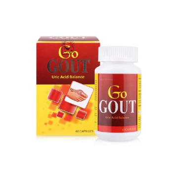 Viên Go Gout hộp 60 viên - Hỗ trợ giảm triệu chứng đau do gút, lợi tiểu, tăng đào thải acid uric.