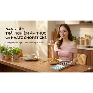 Đũa 5 đôi Haatz HCS078 Inox 316L siêu bền và an toàn