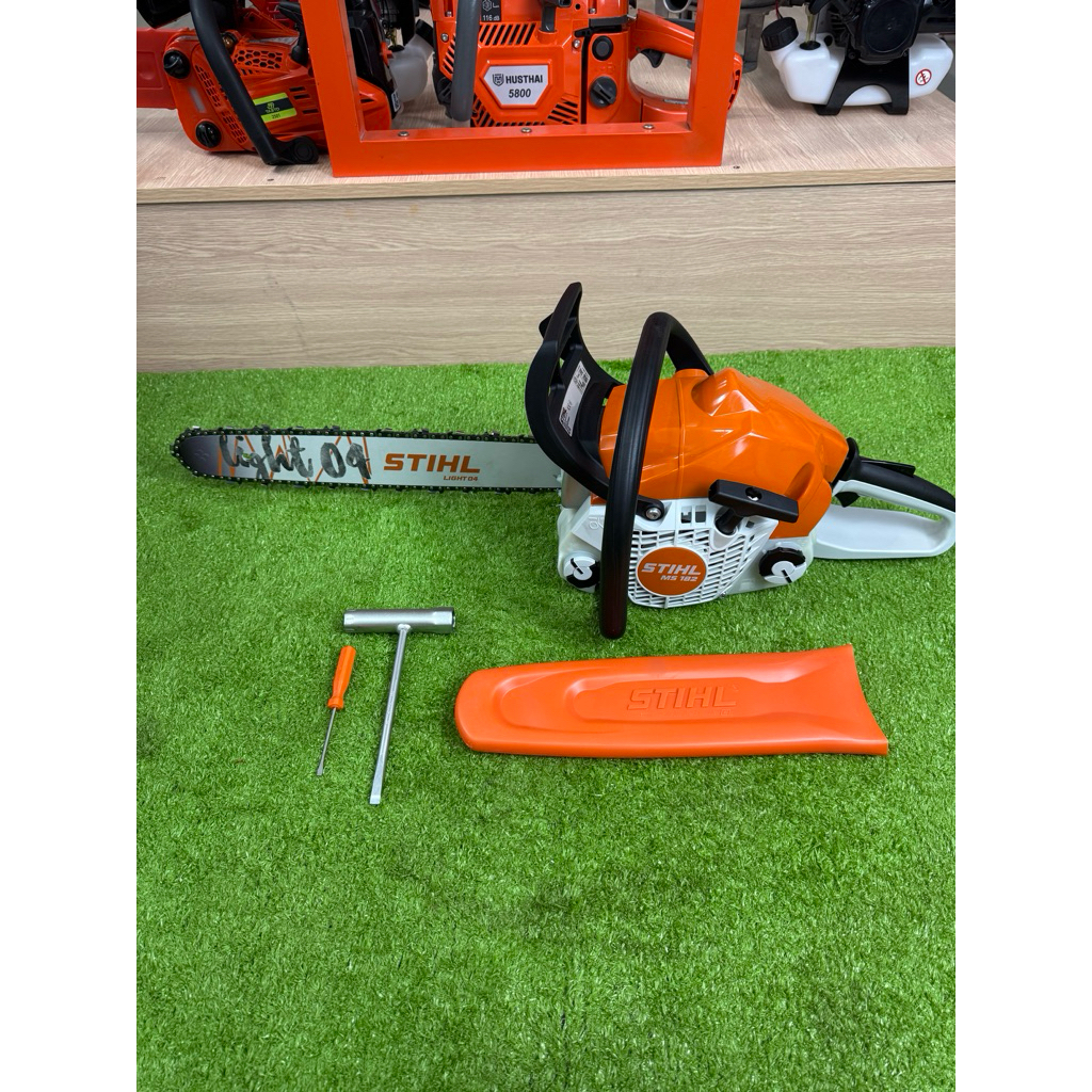 Máy Cưa Xích STIHL MS 182 - Đầy Đủ Phụ Kiện Lam Xích 18 Inch - Nhập Khẩu Chính Hãng