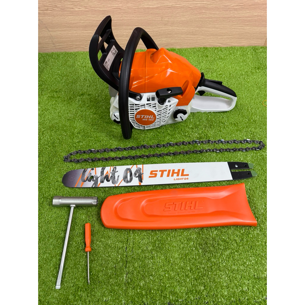 Máy Cưa Xích STIHL MS 182 - Đầy Đủ Phụ Kiện Lam Xích 18 Inch - Nhập Khẩu Chính Hãng