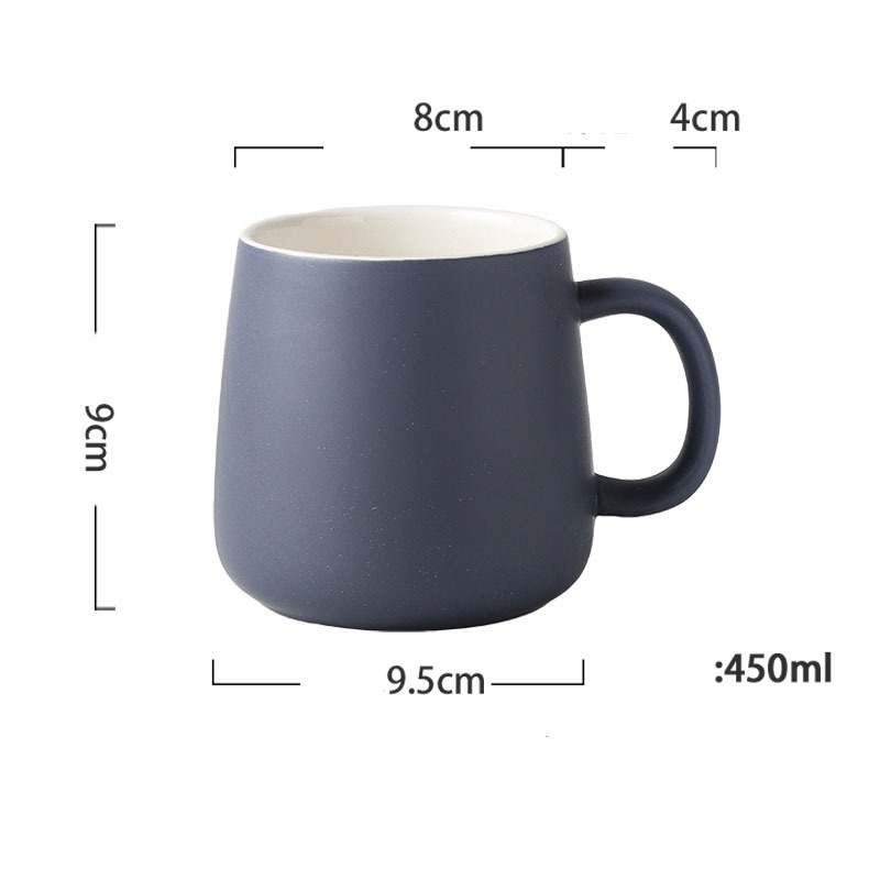 Cốc uống nước gốm sứ tông màu pastel