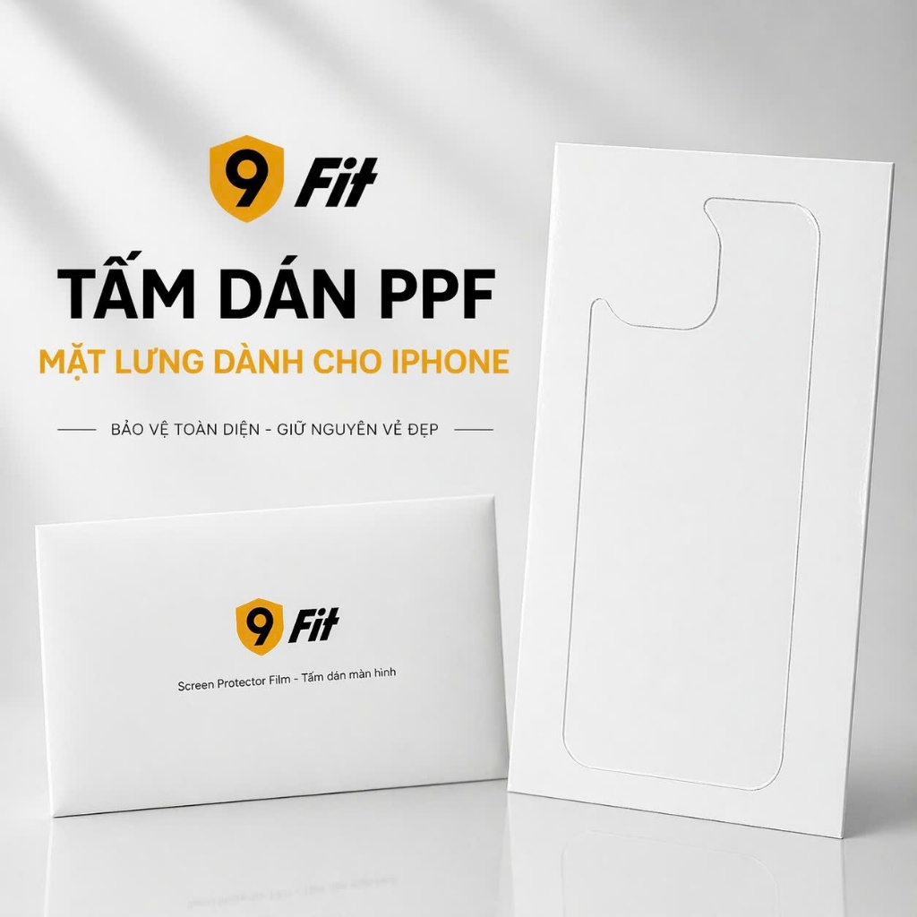 Miếng Dán PPF iPhone 17 16 15 14 Pro Max Plus Air - Siêu Mỏng, Trong Suốt, Chống Trầy Xước, Cao Cấp