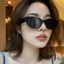 Mắt kính râm mát,kính râm mát nữ nam phong cách Hàn Quốc cá tính chống tia bức xạ đi du lịch 265