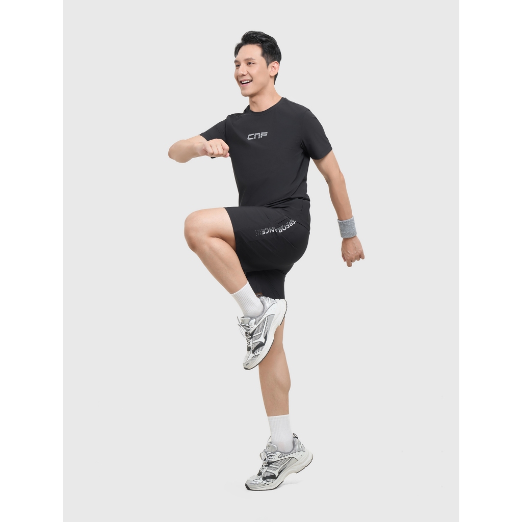 Quần short active nam CANIFA chất liệu mỏng nhẹ dễ dàng vận động 8BS26S002