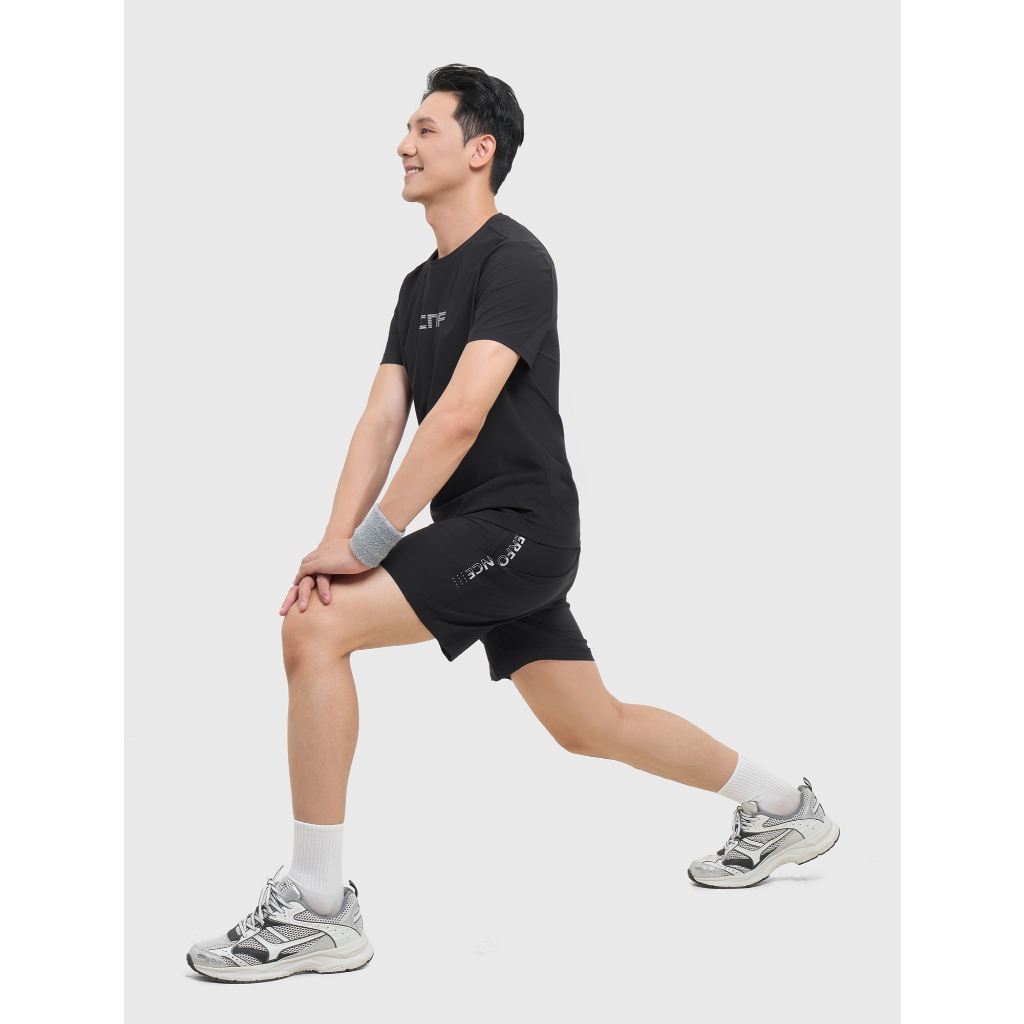 Quần short active nam CANIFA chất liệu mỏng nhẹ dễ dàng vận động 8BS26S002