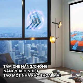 Phim Dán Kính Chống Nắng Cách Nhiệt 45x200cm | Phim Một Chiều Chống UV Cho Không Gian Thư Giãn