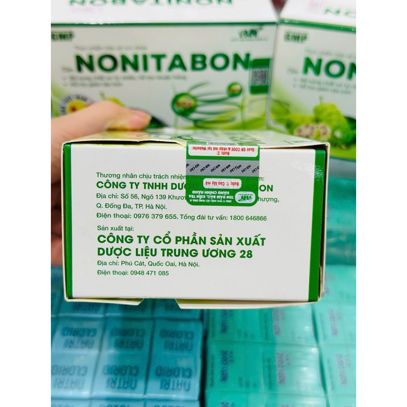 Cốm Nonitabon - Bổ Sung Chất Xơ Tự Nhiên FOS & Inulin, Hỗ Trợ Giảm Táo Bón, Nhuận Tràng