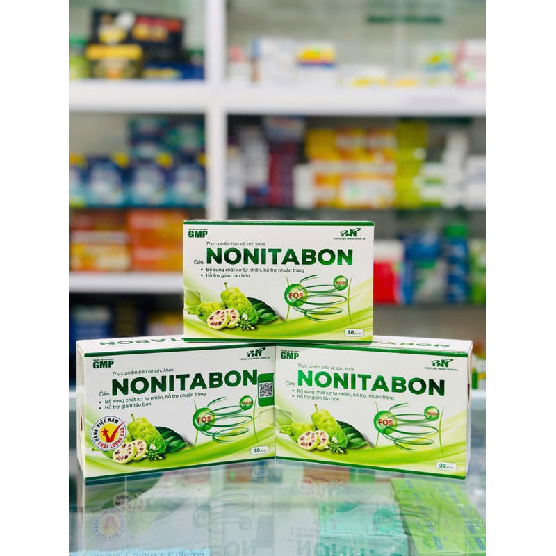 Cốm Nonitabon - Bổ Sung Chất Xơ Tự Nhiên FOS & Inulin, Hỗ Trợ Giảm Táo Bón, Nhuận Tràng