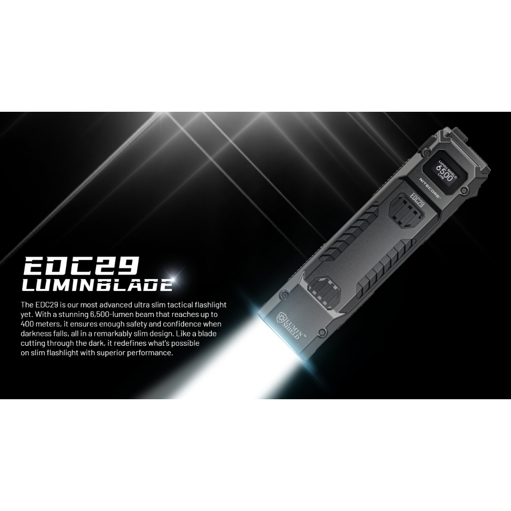 Đèn Pin NITECORE EDC29 (6500 Lumens)
