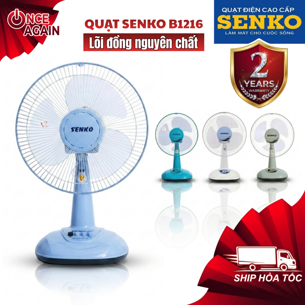 Quạt senko nhỏ - Giá Tốt, Miễn Phí Vận Chuyển, Đủ Loại | Shopee Việt Nam