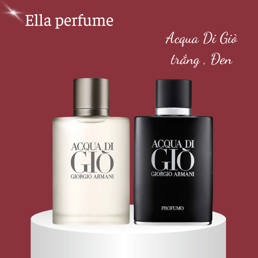 Nước hoa Chiết 10ml Nam Acqua Di Giò Trắng EDT 100ml hương thơm nam tính, sang trọng