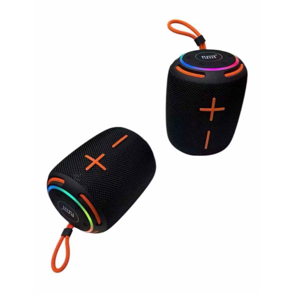 * Loa Bluetooth HM837 Mini Bass Mạnh Ghép 2 Loa Pin Trâu . Chống Nước IPX6