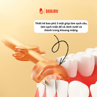 Set rơ lưỡi và bàn chải silicon cao cấp, an toàn cho bé từ 0 tới 18 tháng
