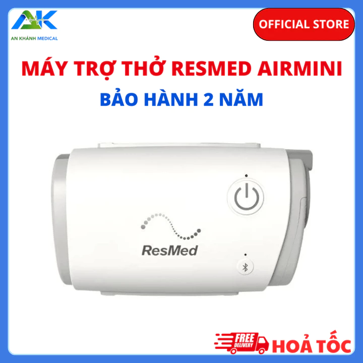 Máy trợ thở ResMed AirMini - CPAP/APAP - Bảo hành 2 năm