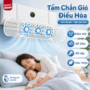 Tấm Chắn Gió Điều Hòa Treo Tường, Chống Gió Lạnh Thổi Trực Tiếp, Điều Hướng Gió Bảo Vệ Sức Khỏe