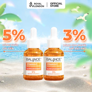 Serum Sáng Da, Mờ Thâm Balance Active Formula Vitamin C 5% & 3% Brightening 30ml