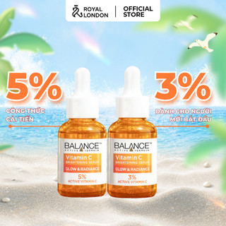 Serum Sáng Da, Mờ Thâm Balance Active Formula Vitamin C 5% & 3% Brightening 30ml