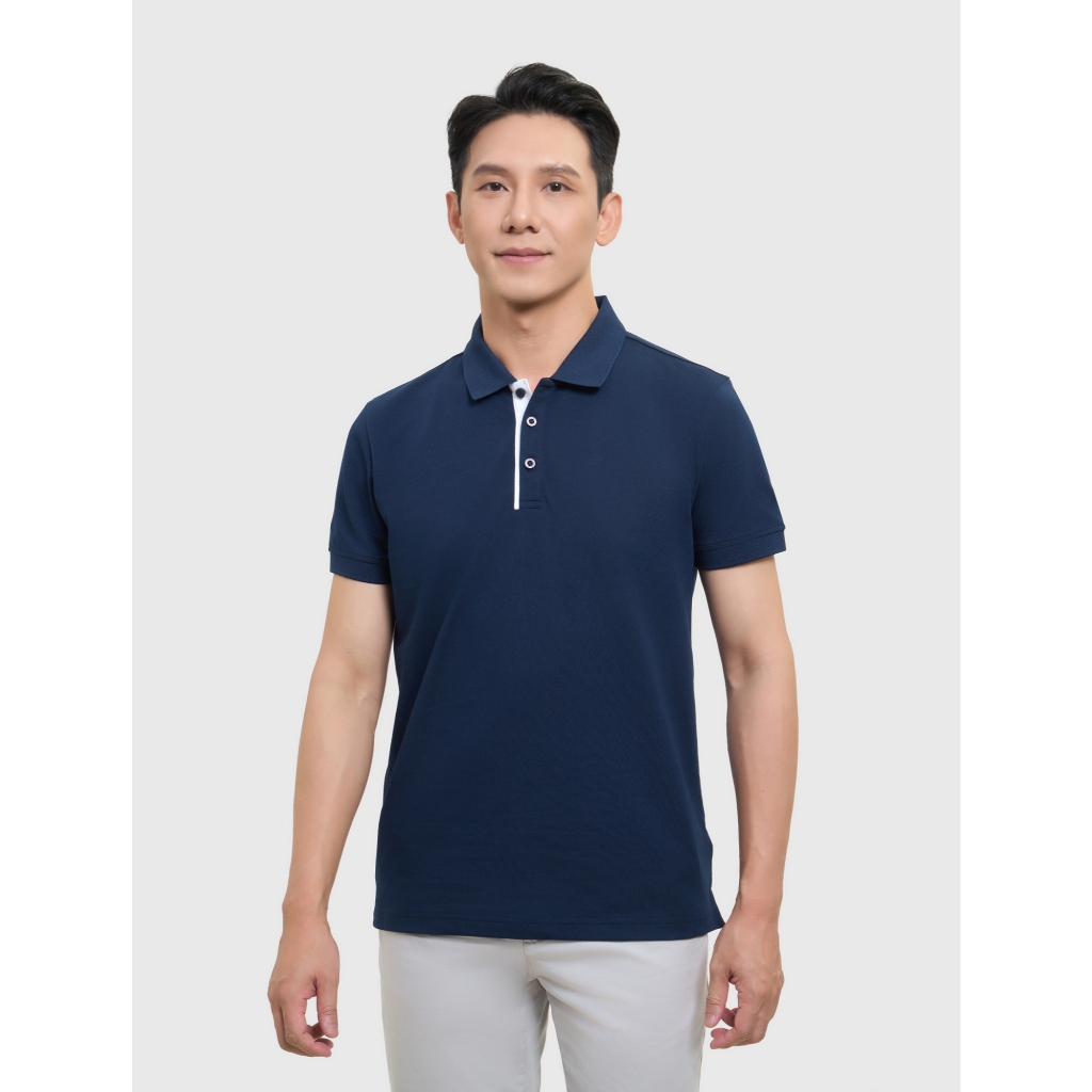 Áo Polo nam CANIFA ngắn tay phom dáng cơ bản mặc đi làm đi chơi 8TP26A003