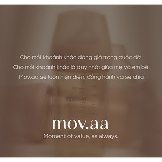 Núm Ti Moyuum Mov.aa - Silicone Mềm Mại, Cho Bé Chống Sặc Chống Đầy Hơi