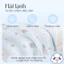 Chăn thun lạnh viền ren, chăn hè họa tiết Naya House mềm mại thoáng mát kích thước 2mx2m3 CH13