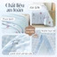 Chăn thun lạnh viền ren, chăn hè họa tiết Naya House mềm mại thoáng mát kích thước 2mx2m3 CH13