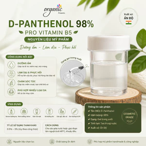 D-PANTHENOL 98% (PRO VITAMIN B5) – DƯỠNG ẨM & PHỤC HỒI DA, TÓC