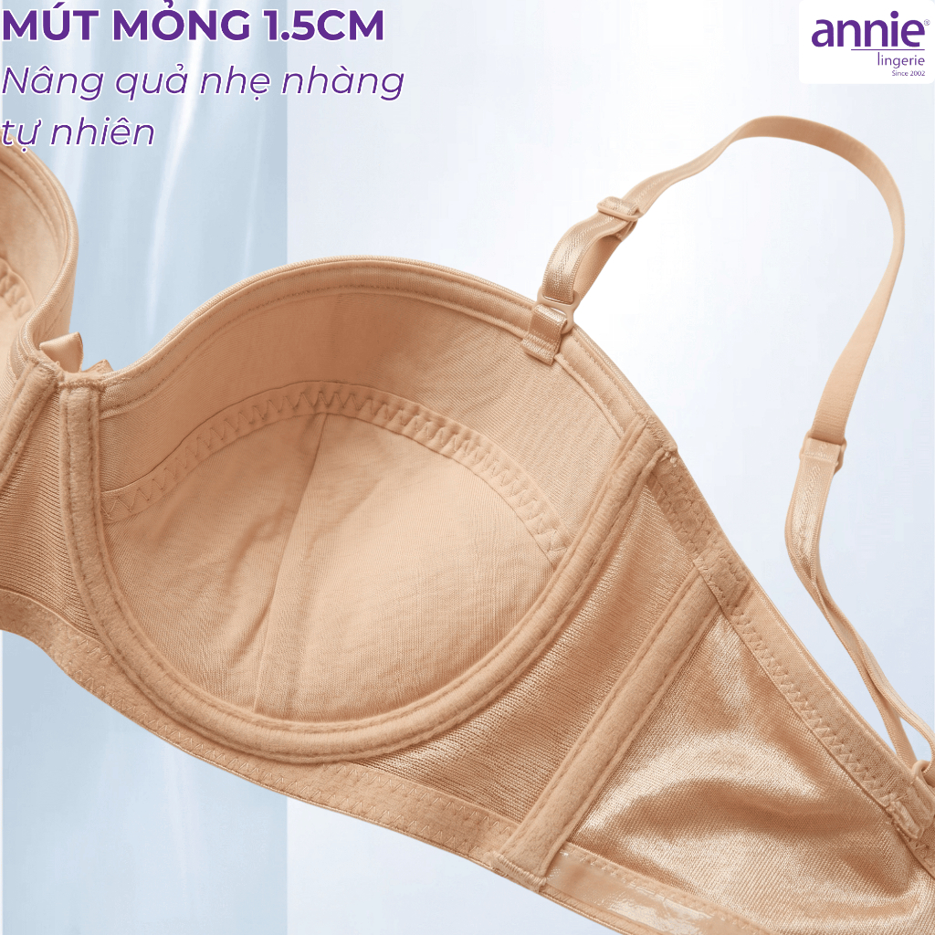 [TĂNG 1 SIZE] Áo Lót Nâng Ngực Tạo Khe annie lingerie BRA8149, Áo Lót Nữ Chống Tuột Có Gọng Nâng Đẩy Đệm Mỏng