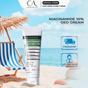 Kem dưỡng Derma Factory Niacinamide 10% Deo Cream 50g - Làm sáng da, kiểm soát bã nhờn