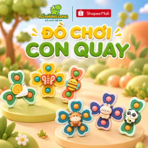 Con Quay Đồ Chơi Cho Bé Spinner Vui Nhộn BỐ KHỦNG LONG Nhiều Mẫu Đa Dạng Đồ Chơi Cho Bé