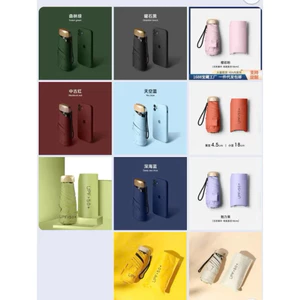 ô gấp gọn chống mưa,nắng UPF50+ SkyFold