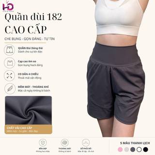 Quần đũi vừa nữ, model: 99182.1.dl Tuấn HD - Chất Thun cao cấp co giãn thoáng mát GYM Chạy bộ Đạp xe