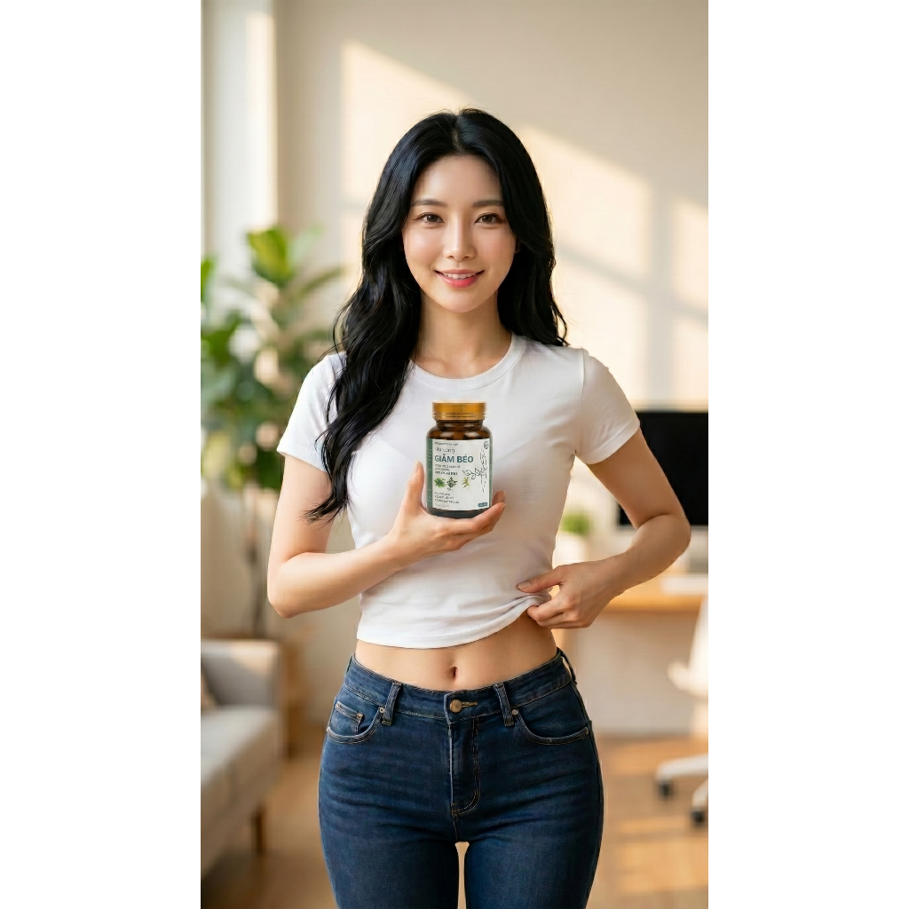 Viên uống giảm cân giảm béo Chính hãng Hộp 30 viên, Hỗ trợ kiểm soát cân nặng an toàn hiệu quả Body Sline