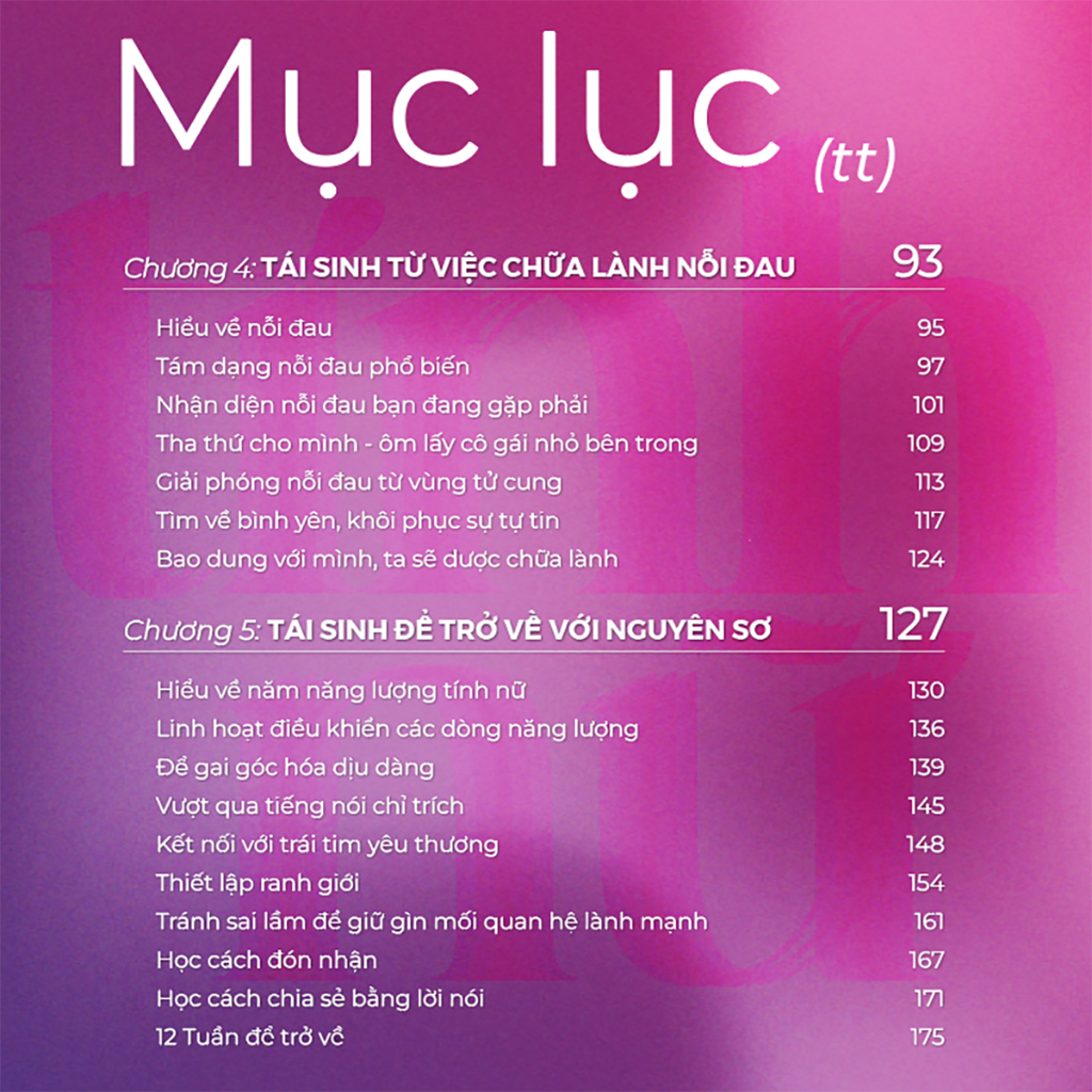 Sách - Tái Sinh Tính Nữ - Trở Về, Chăm Sóc Và Yêu Thương Từ Gốc Rễ
