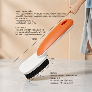 🔥HOT Bàn Chải Mini Đa Năng – Có Tay Cầm Cọ Giày cực Sạch