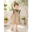 Váy bé gái, yếm thô Hàn phối áo cotton bèo xinh cho bé gái – Set váy cho bé gái 2 món dễ thương A708- Nhà Sam's